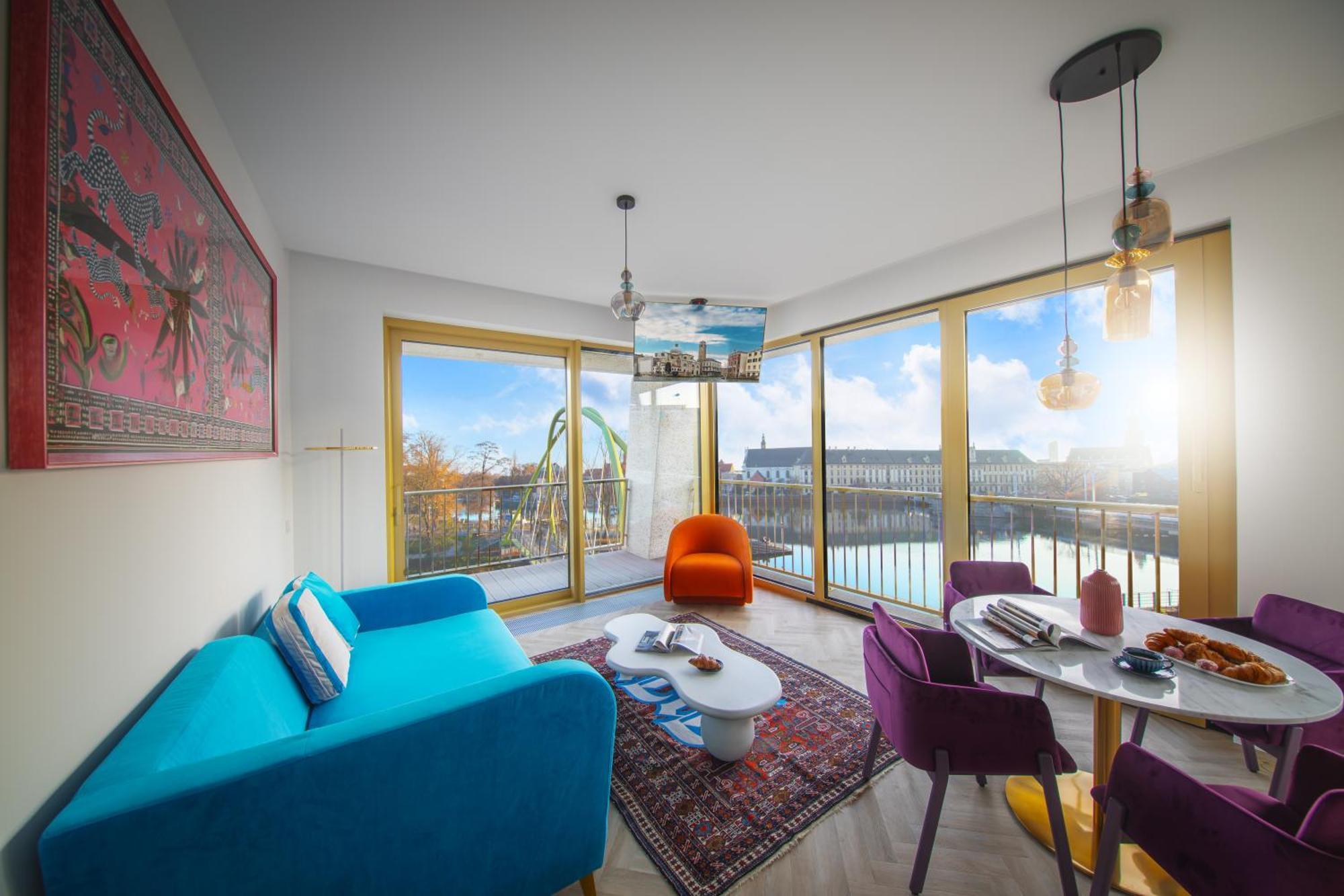 Boulevard Drobnera - Z Widokiem Na Odre Hotel apartamentowy