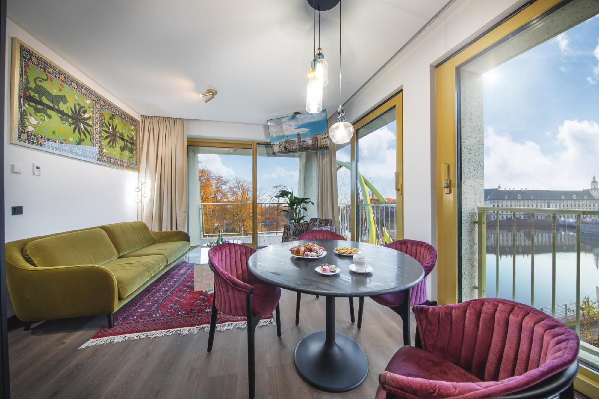 Aparthotel Boulevard Drobnera - Z Widokiem Na Odre *